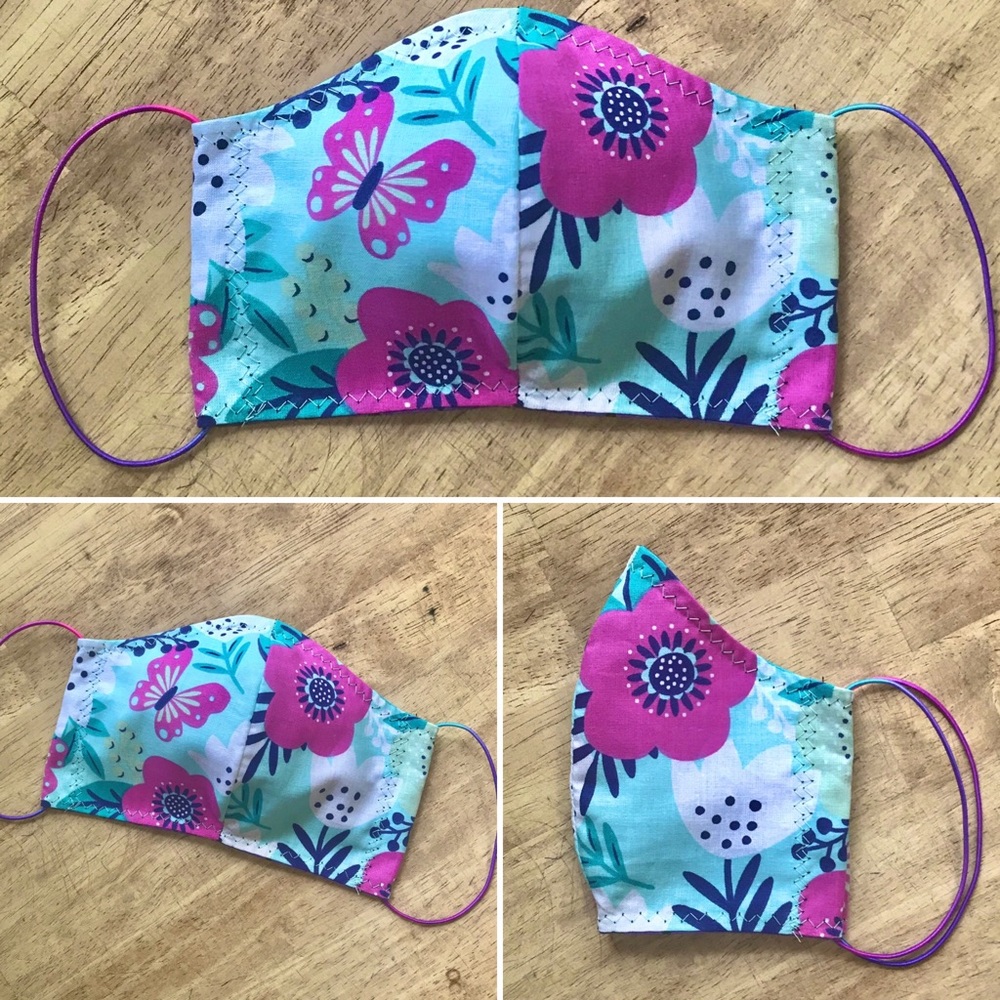 Face Mask ~ 100% Cotton ~ Elastic String